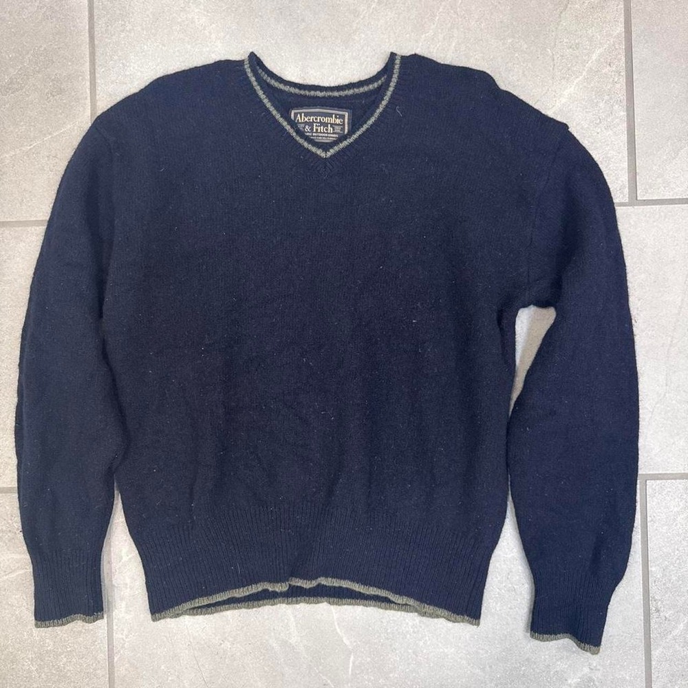 Vintage Abercrombie and Fitch Men's Wool